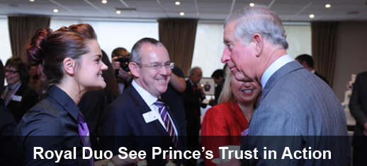 His Royal Highness The Duke of Rothesay met with young people completing The Prince’s Trust’s Get into Cooking programme