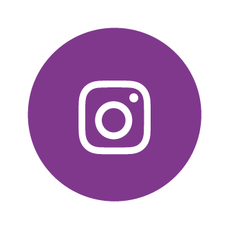 Instagram logo on a purple background