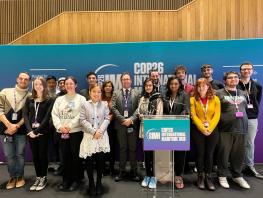 COY16 delegates, journalism and media students, at City of Glasgow College Riverside Campus 