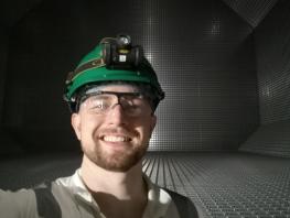 Andrew Robertson, Bevis Minter Award Nominee, pictured on board his ship 
