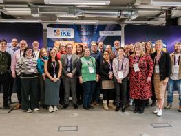 A group shot of delegates at the Entrepreneurship Education Network Summit. 