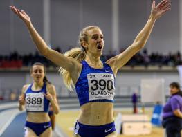 Photo show Jemma Reekie Jemma Reekie_Scottish Athletics Indoor Champs 2020_Courtesy of scottishathletics and Bobby Gavin www.thatonemoment.co.uk 
