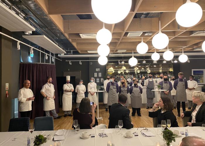 Professional Cookery, Hospitality and Events Students