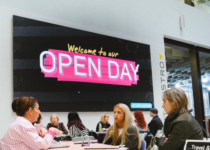 Open Day - Saturday 14 November - 9:30-14:00