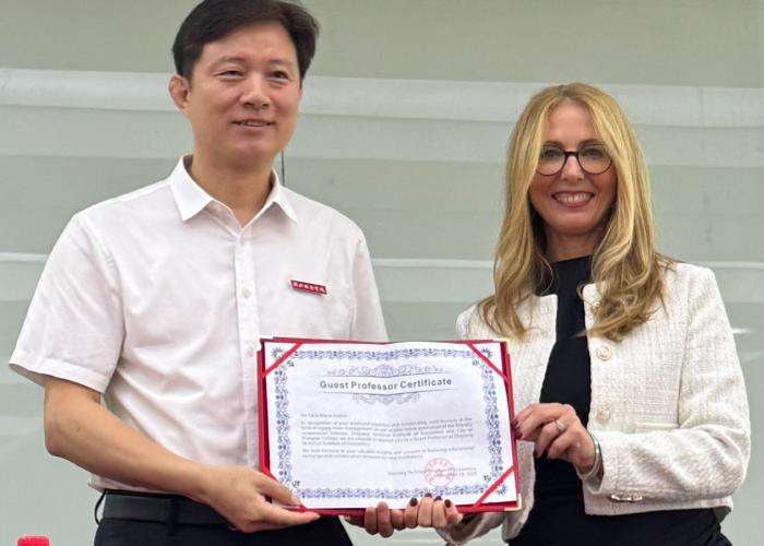 City of Glasgow College celebrates 10-year partnership with Zhejiang Technical Institute of Economics