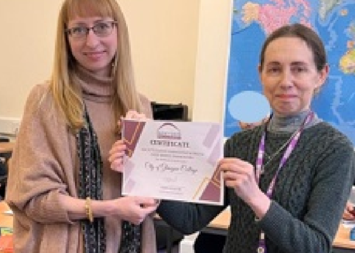 College Celebrates Outstanding Partnership Award for Supporting Refugee Doctors