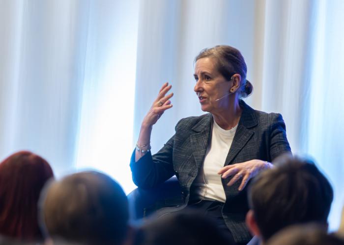 Kirsty Wark gives broadcasting students an inside track on the industry