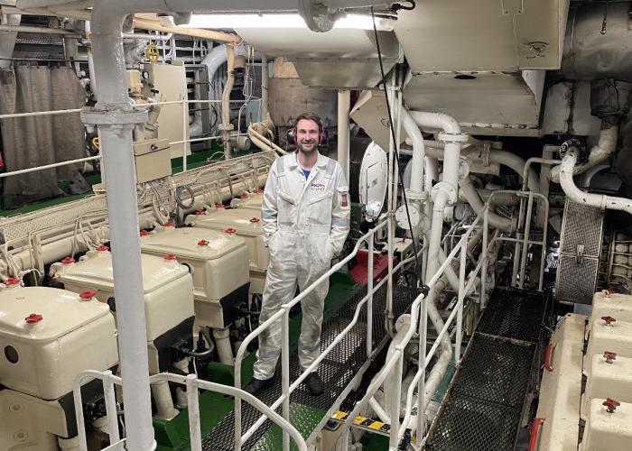 Maritime student receives top industry honour