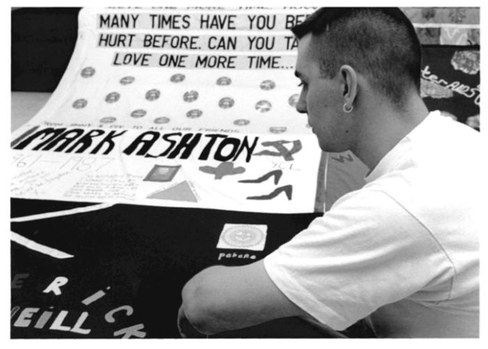 UK AIDS Memorial Quilt comes to Glasgow, with help of College Lecturer