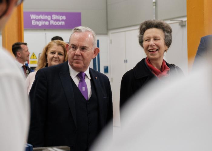 THE PRINCESS ROYAL APPOINTED INAUGURAL  CHANCELLOR AT CITY OF GLASGOW COLLEGE