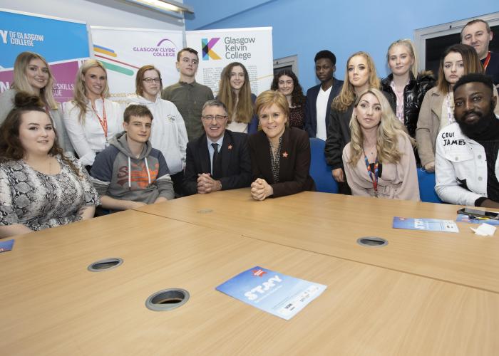 STAY service enters fourth year of providing support for learners in the Glasgow college region