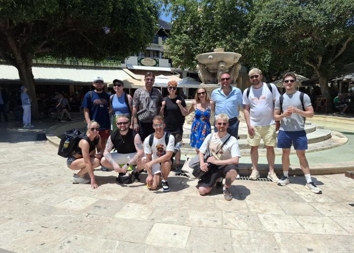 College Barbering Students Embark on Life-Changing Trip to Crete