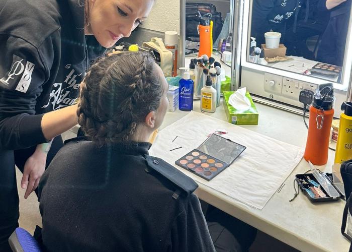 Students Gain Hands-On Experience on Netflix Drama Dept. Q