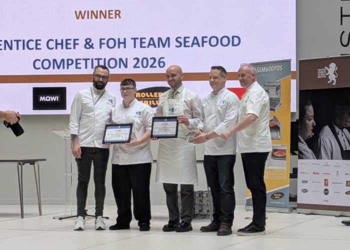 Student team triumphs in MasterChefGB seafood competition