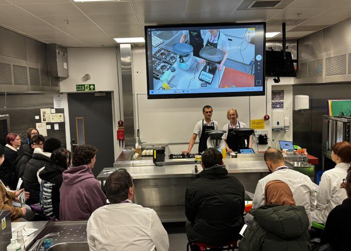 Equipment Demonstration Introduces Culinary Students to Innovative New Technology