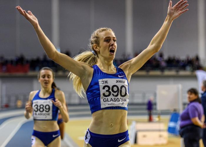 College graduate goes for gold at Olympics