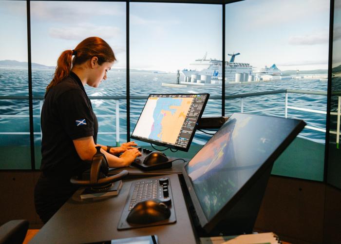 College Unveils Europe’s Largest Maritime Simulator Hub