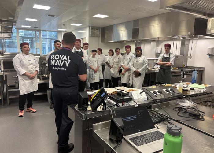 Ready Steady Cook: Students Impress in Royal Navy Culinary Challenge