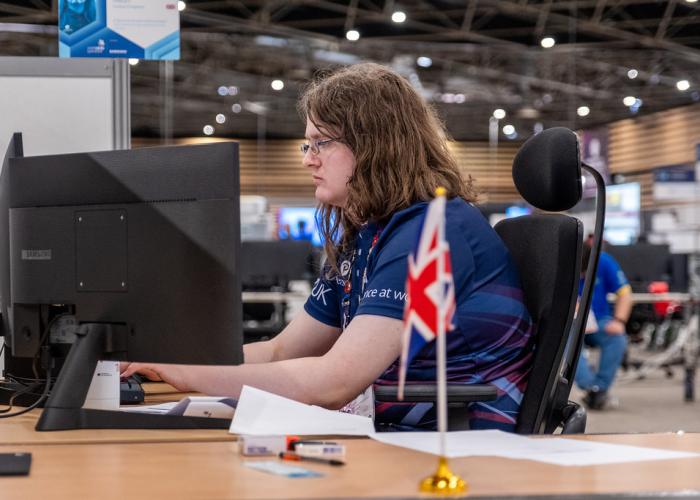Finley Graham Wins Medallion for Excellence at WorldSkills Lyon 2024