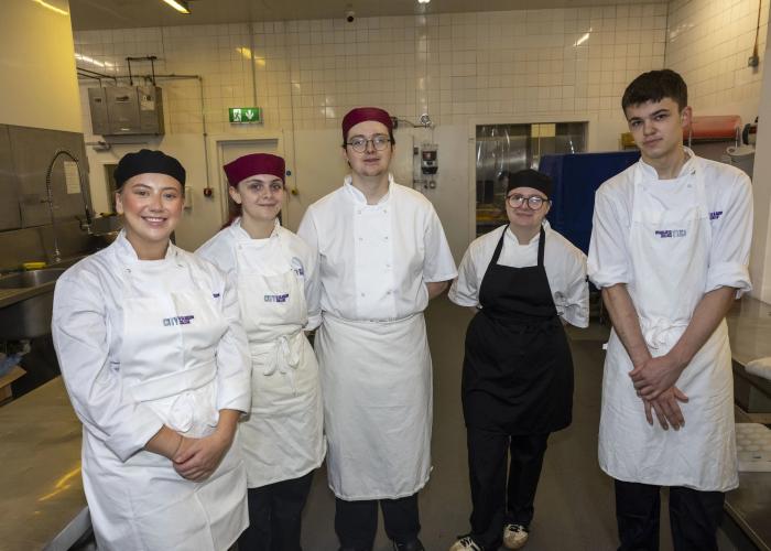 Professional Cookery and Events Students Shine at HIT Scotland Fundraising Lunch