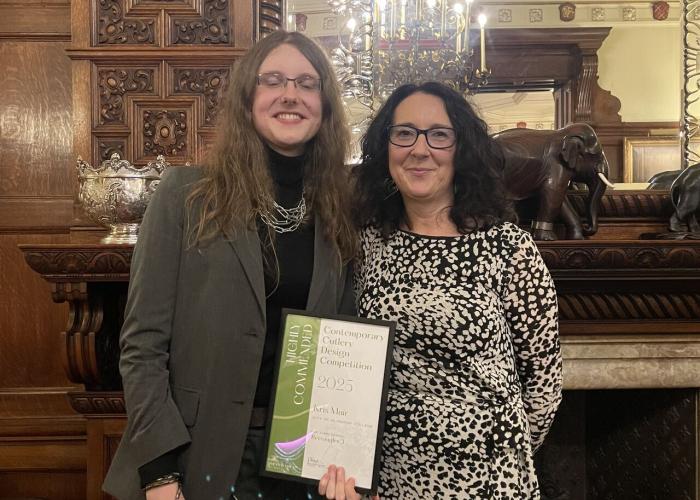 College Jewellery Student Highly Commended in Prestigious National Design Competition