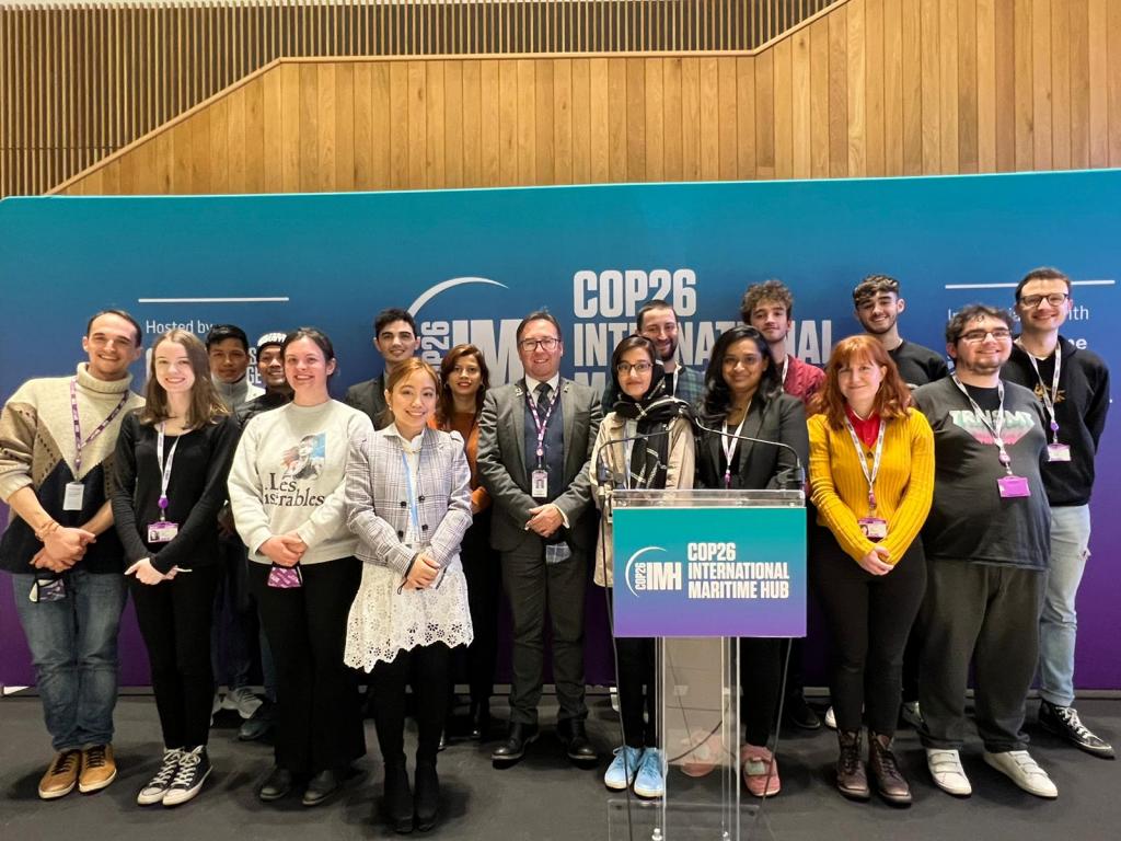 COY16 delegates, journalism and media students, at City of Glasgow College Riverside Campus