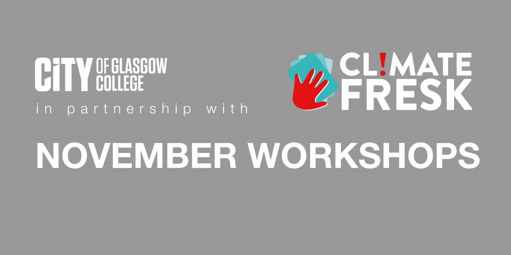 Image for Climate Fresk workshops in November at City of Glasgow College