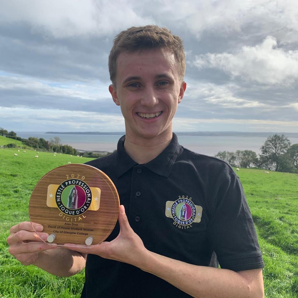 Alex Dick_HND Hospitality Management_Winner Toque'Or 2020
