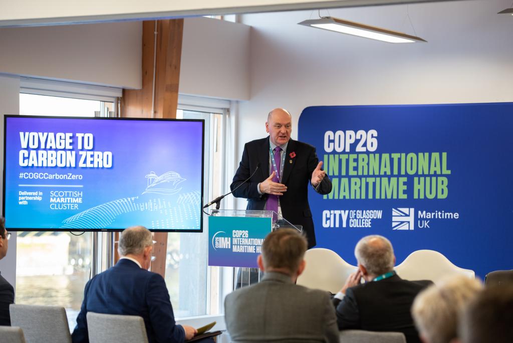 Mark Stagg, Dean for the Faculty of Nautical and STEM, City of Glasgow College
