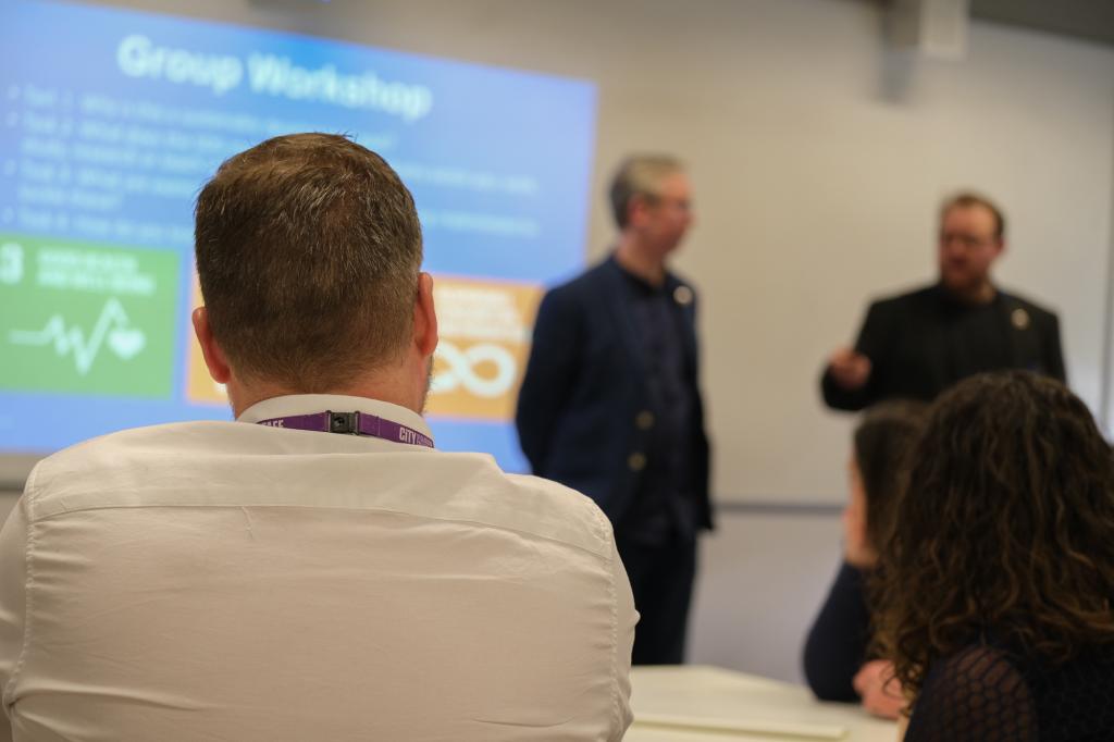 Presenters at one of the elective sessions