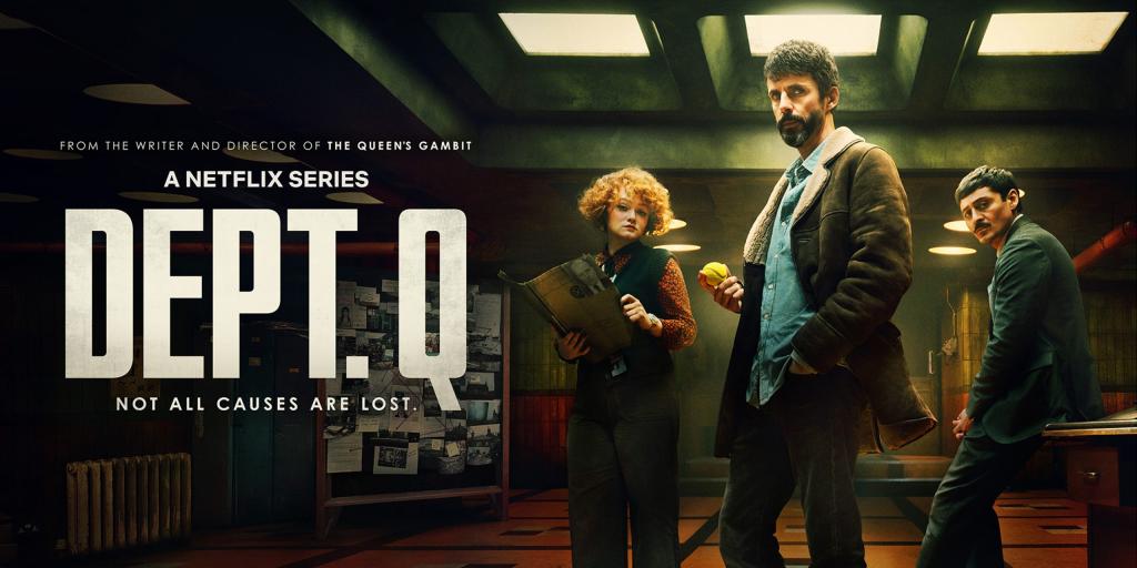 Dept Q main poster. Image from Netflix