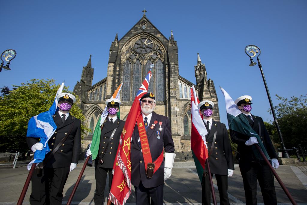 Our student flag bearers