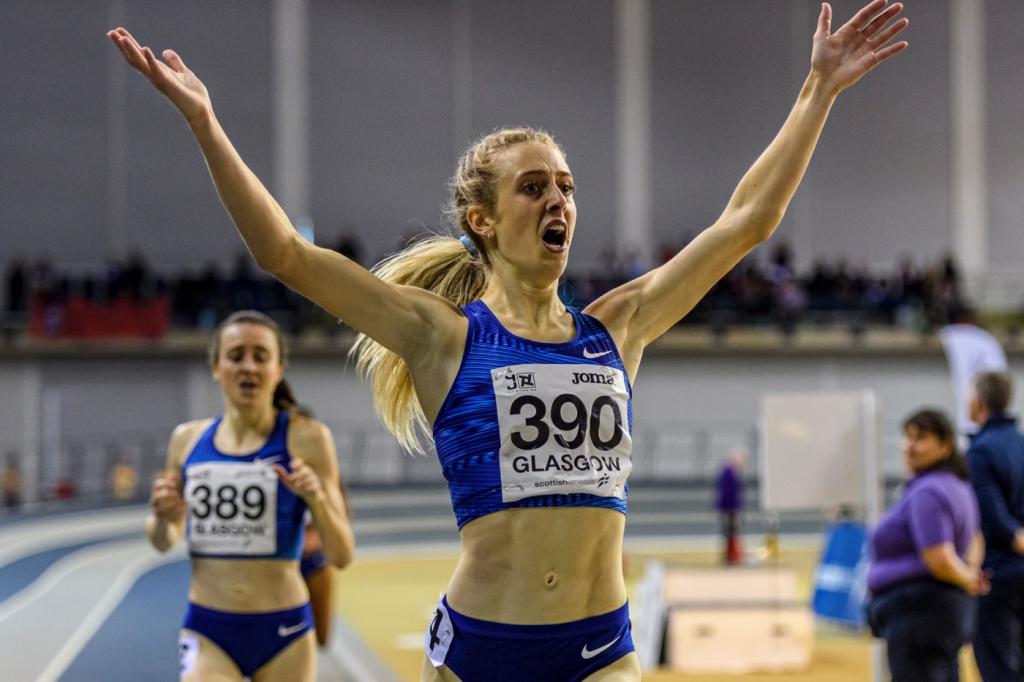 Jemma Reekie_Scottish Athletics Indoor Champs 2020_Courtesy of scottishathletics and Bobby Gavin www.thatonemoment.co.uk