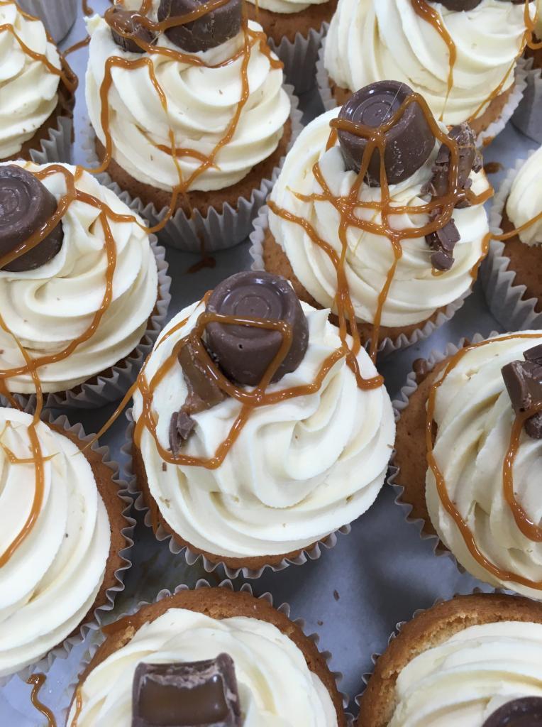 Freshly baked cakes from the City Market