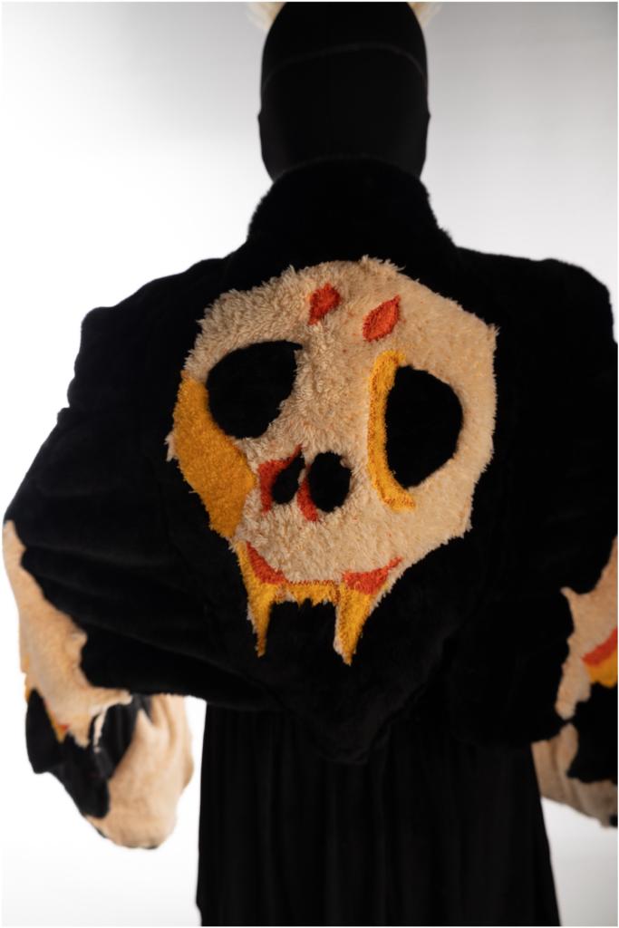 2nd Prize – Luke Kerr, with a dramatic moth design