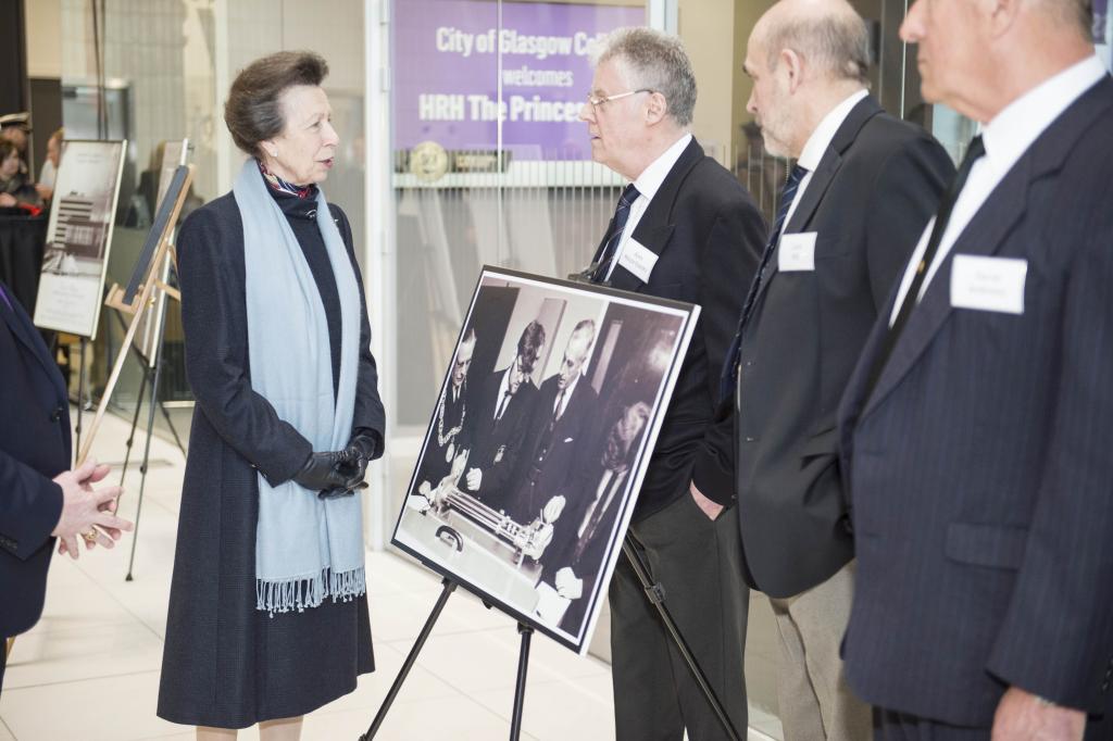 The Princess Royal meets some of the Class of 69