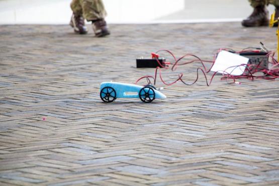 BLOODHOUND Project Rocket Car Challenge at City of Glasgow College BLOODHOUND Project Rocket Car Challenge at City of Glasgow College