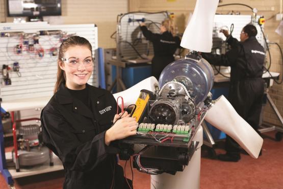 City of Glasgow College - Women in Engineering