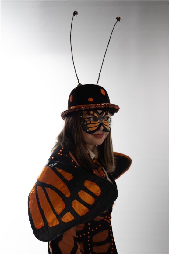 1st Prize – Rebekah Hunter, for her stunning butterfly costume