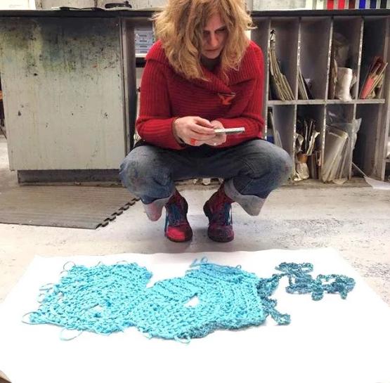 A picture of Louise Ritchie - visual artist