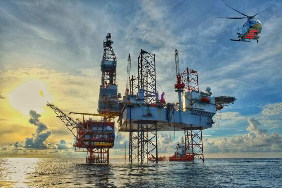 Oil Rig Scotland