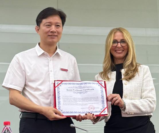 City of Glasgow College celebrates 10-year partnership with Zhejiang Technical Institute of Economics