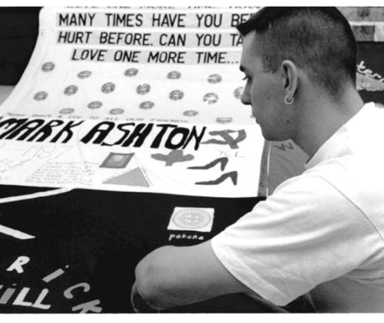 UK AIDS Memorial Quilt comes to Glasgow, with help of College Lecturer