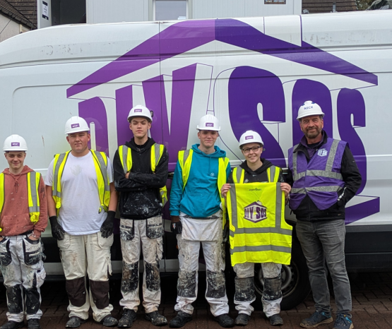 College Painting and Decorating apprentices take part in BBC’s DIY SOS