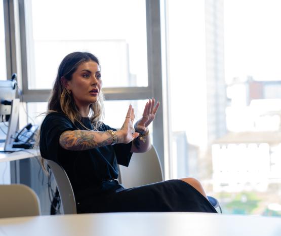 City students enjoy Jamie Genevieve Q&A