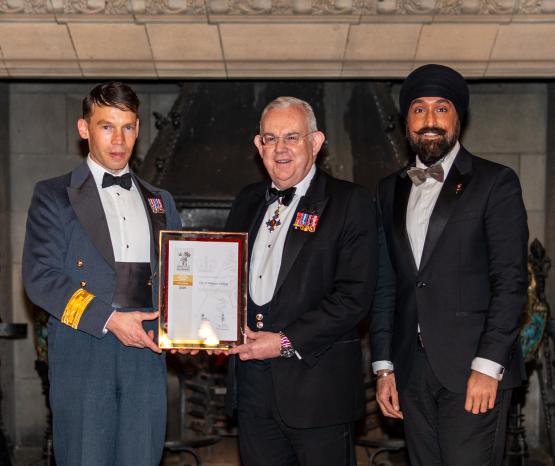 College Celebrates Ministry of Defence Employer Recognition Scheme Gold Award at Edinburgh Castle Ceremony