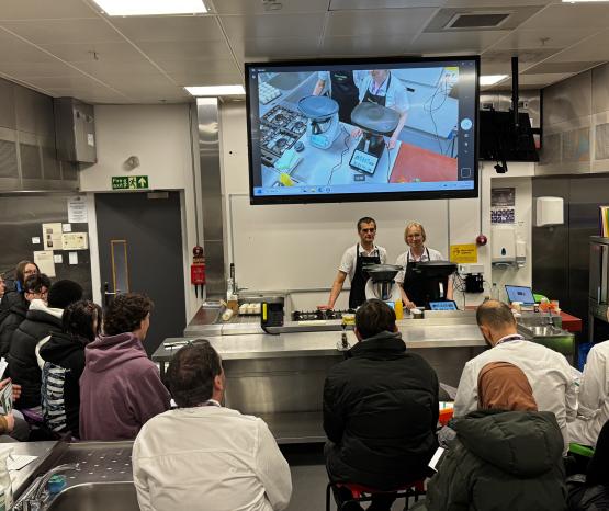 Equipment Demonstration Introduces Culinary Students to Innovative New Technology