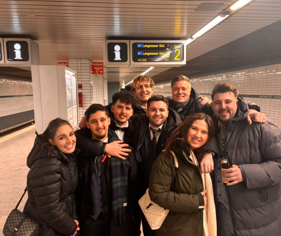 College Students Make Their Mark at Glasgow Weekend in Nuremberg