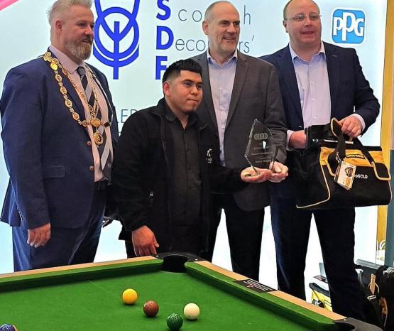COLLEGE APPRENTICES SCOOP TOP AWARDS AT SCOTTISH DECORATORS FEDERATION SHOW