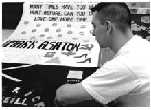 UK AIDS Memorial Quilt comes to Glasgow, with help of College Lecturer